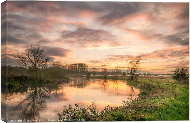 River Great Ouse Canvas Print by Jim Key