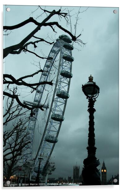 London Eye Acrylic by Brian Pierce