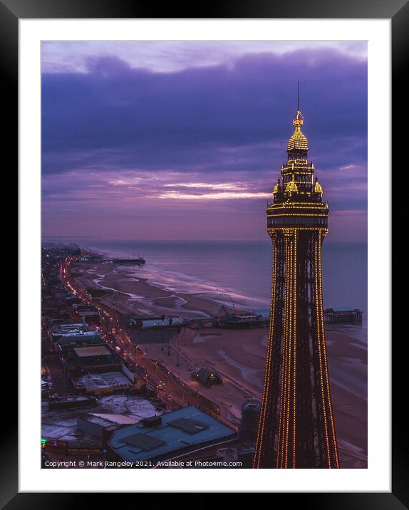 Beacon of light  Framed Mounted Print by Mark Rangeley