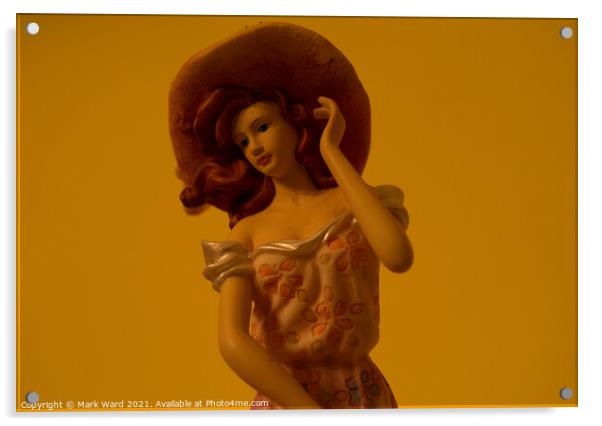 A Model Modelling Acrylic by Mark Ward