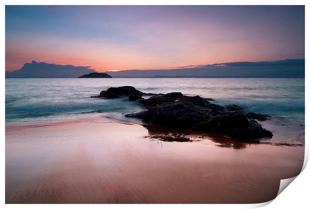 East Coast Sunset Print by Keith Thorburn EFIAP/b