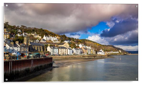 Seafront, Aberdovey, Gwynedd, Wales, UK Acrylic by Mark Llewellyn