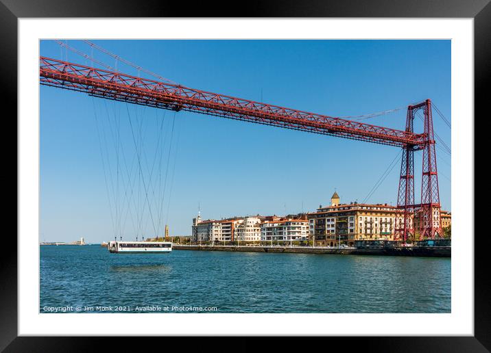 The Vizcaya Bridge Framed Mounted Print by Jim Monk