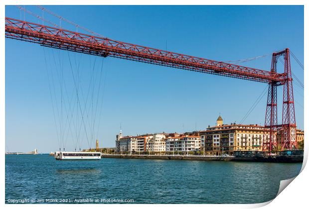  The Vizcaya Bridge Print by Jim Monk