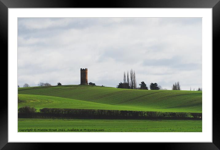 Folly on the hill Framed Mounted Print by Freddie Street