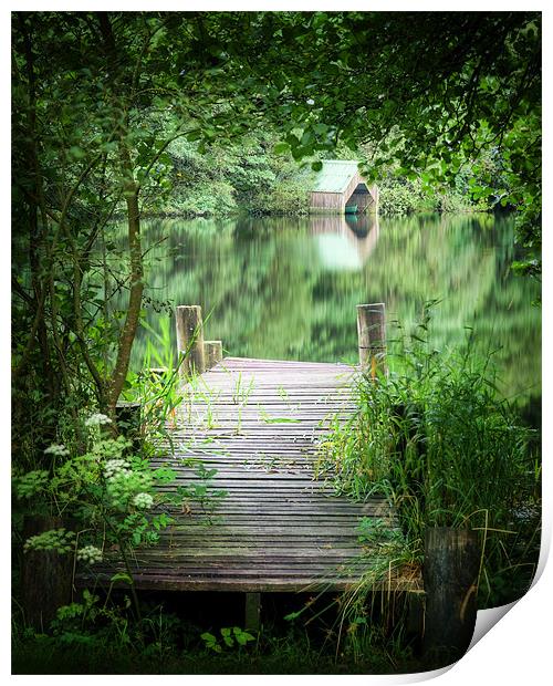 Summer on the Jetty... Print by David Mould