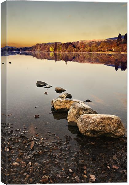 Coniston Morning Canvas Print by Stephen Mole