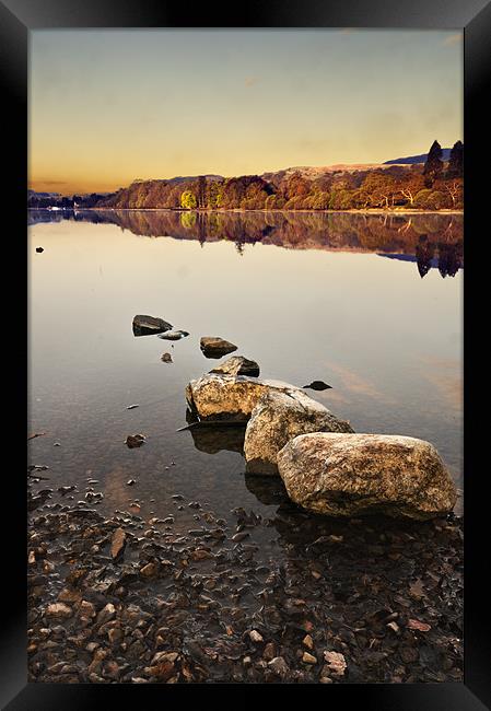 Coniston Morning Framed Print by Stephen Mole