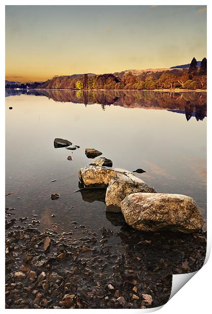 Coniston Morning Print by Stephen Mole