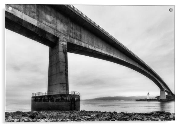 Skye Bridge Acrylic by Jim Monk