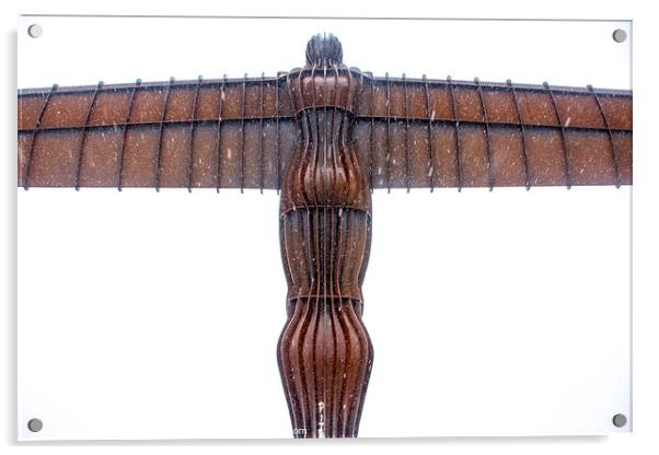 Angel of the north Acrylic by david siggens
