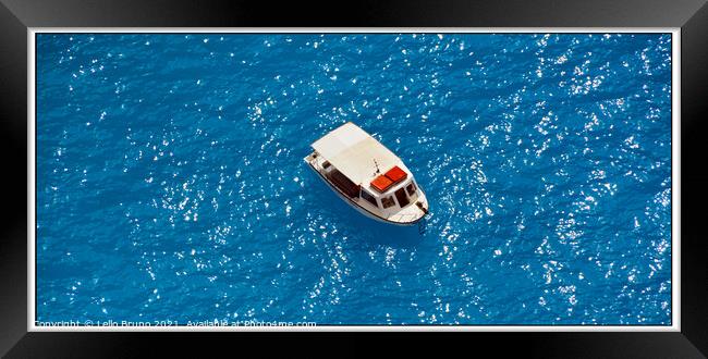 boat Framed Print by Lello Bruno