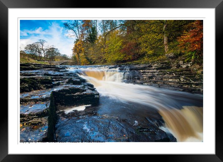 Stainforth foss  198 Framed Mounted Print by PHILIP CHALK