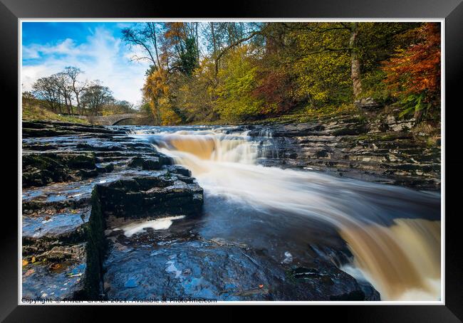 Stainforth foss  198 Framed Print by PHILIP CHALK