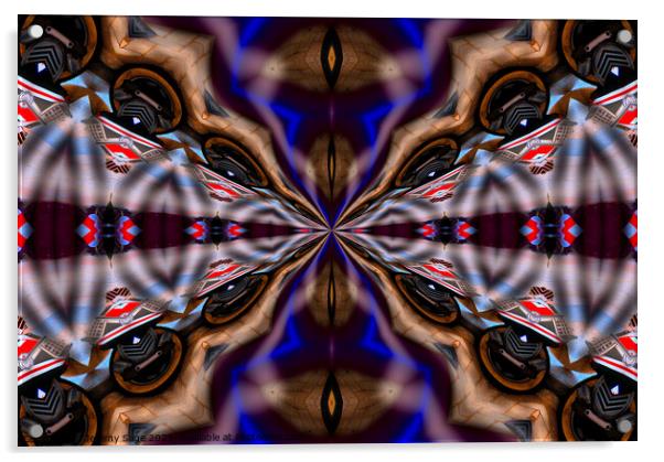 Psychedelia Acrylic by Jeremy Sage