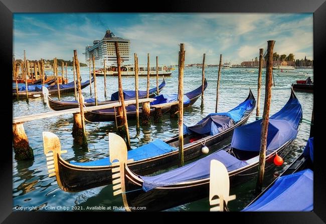 All kinds of boats Framed Print by Colin Chipp