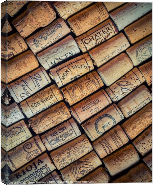 Lots of Corks Canvas Print by James Rowland