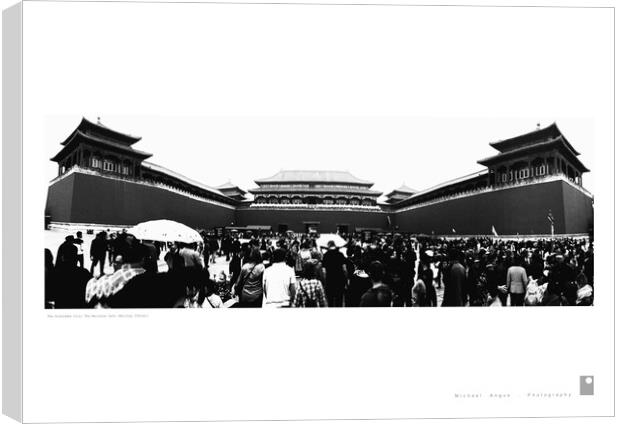 The Forbidden City (Beijing [China]) Canvas Print by Michael Angus