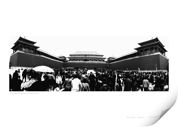 The Forbidden City (Beijing [China]) Print by Michael Angus