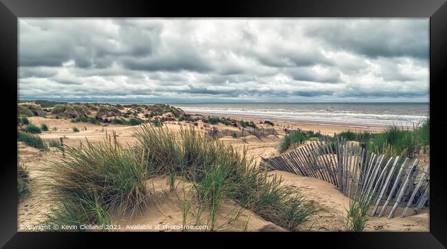 Formby View  Framed Print by Kevin Clelland