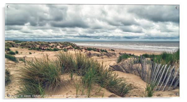 Formby View  Acrylic by Kevin Clelland