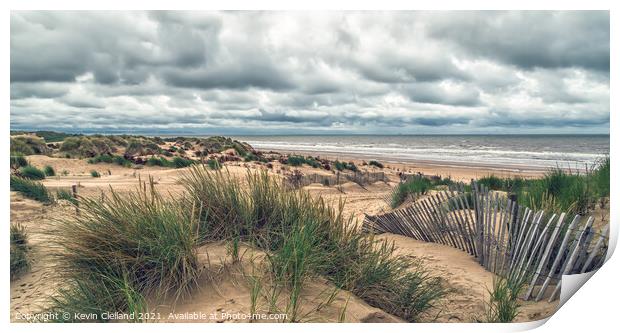 Formby View  Print by Kevin Clelland