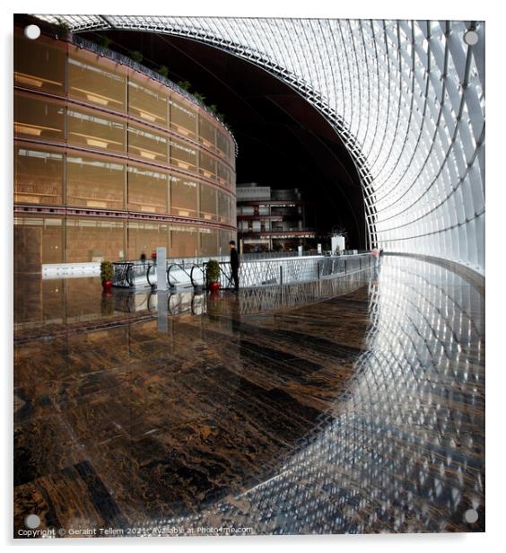 National Centre for the Performing Arts, Beijing, China Acrylic by Geraint Tellem ARPS