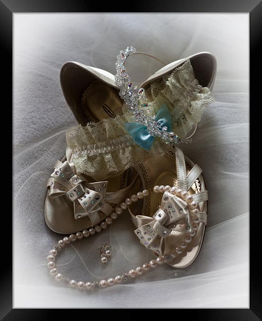 The Brides Accessories Framed Print by Dawn O'Connor