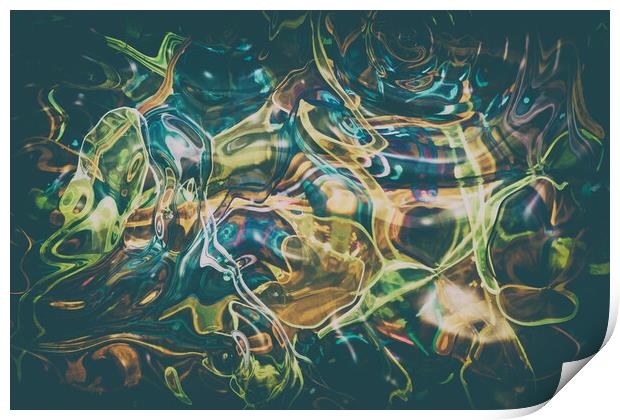 Abstract nonphoto Print by Guido Parmiggiani