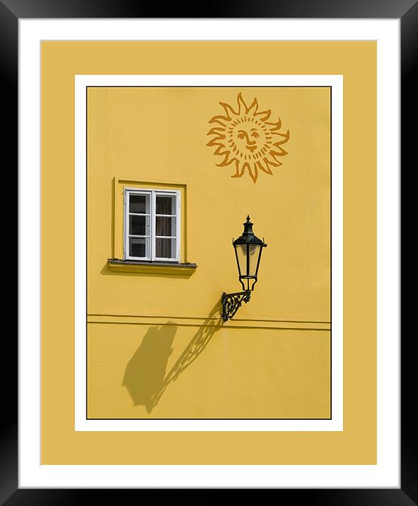 Sunny day Framed Mounted Print by Andy Wager