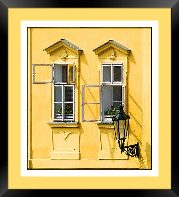 Windows Framed Print by Andy Wager