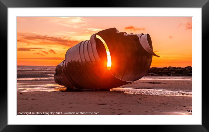 Mary’s Shell Framed Mounted Print by Mark Rangeley