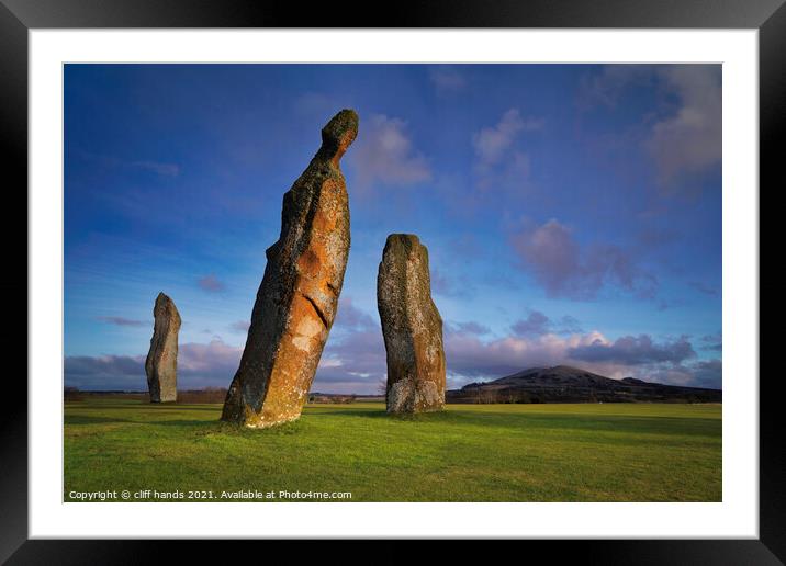 Standing Stones scotland Framed Mounted Print by Scotland's Scenery