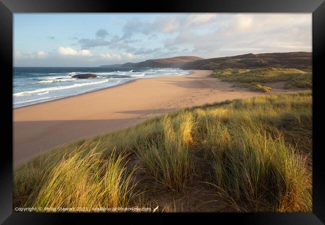 Sandwood Bay, Sutherland, Scotland Framed Print by Philip Stewart