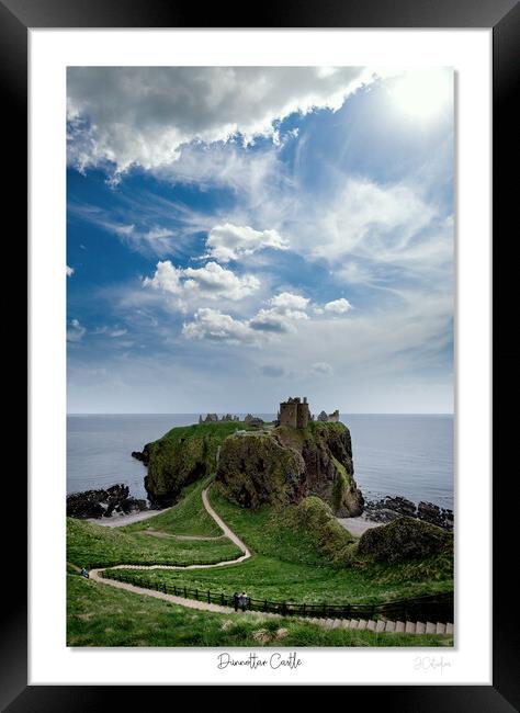 Dunnottar Castle, Highlands, Scotland, Scottish  Framed Print by JC studios LRPS ARPS