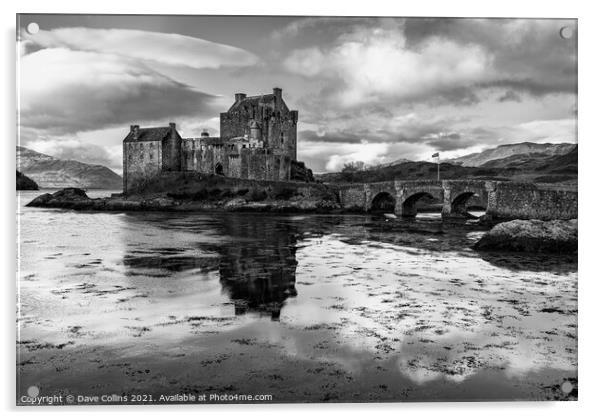 Eilean DonanEilean Donan Castle, Highlands, Scotland Acrylic by Dave Collins