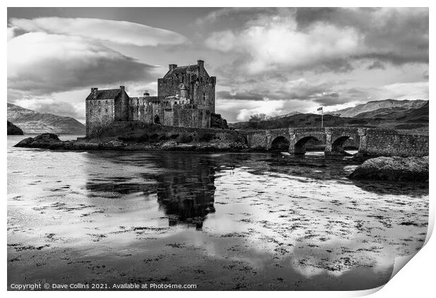 Eilean DonanEilean Donan Castle, Highlands, Scotland Print by Dave Collins