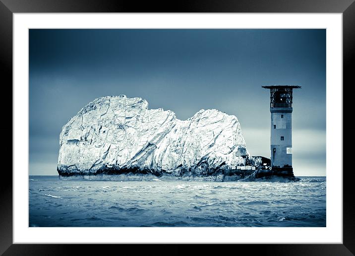 The Needles Framed Mounted Print by David Turney