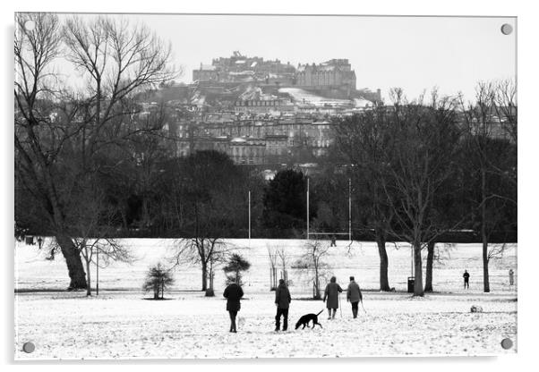 Inverleith Park, Edinburgh Acrylic by Philip Stewart