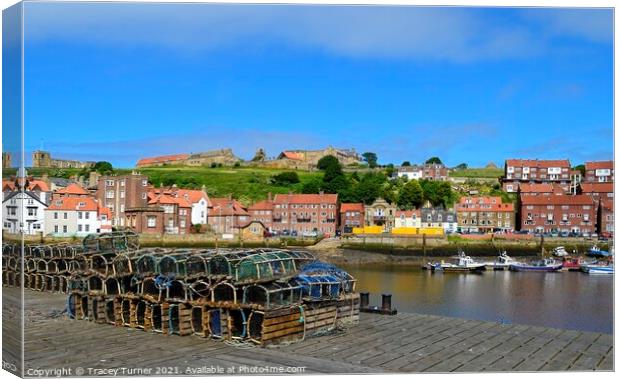 Wonderful Whitby Canvas Print by Tracey Turner