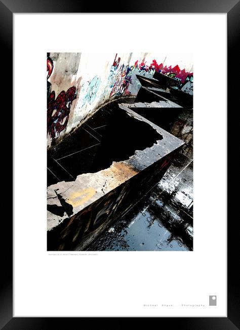 St Peter’s Seminary Sanctuary (Cardross) Framed Print by Michael Angus