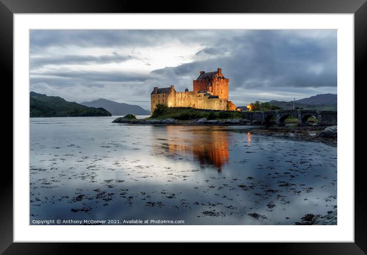 Eilean Donan Castle  Framed Mounted Print by Anthony McGeever