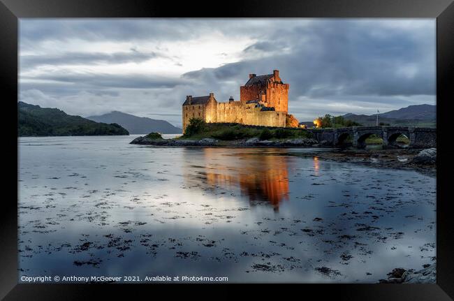 Eilean Donan Castle  Framed Print by Anthony McGeever