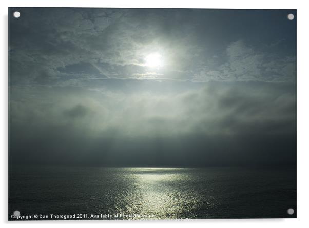 Cornish Sunburst Acrylic by Dan Thorogood
