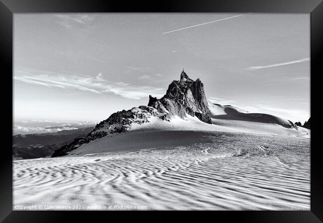 The Aiguille du Midi Framed Print by Colin Woods
