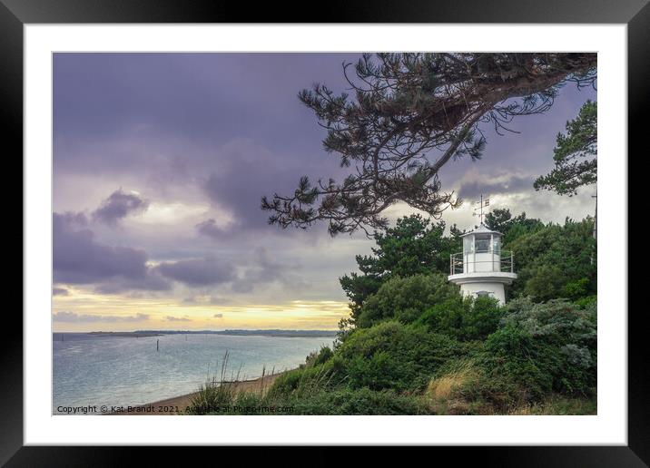 Lepe Lighthouse, Hampshire, UK Framed Mounted Print by KB Photo