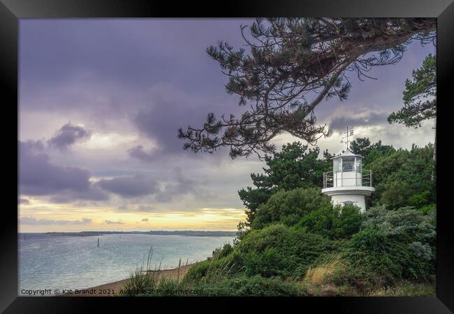 Lepe Lighthouse, Hampshire, UK Framed Print by KB Photo