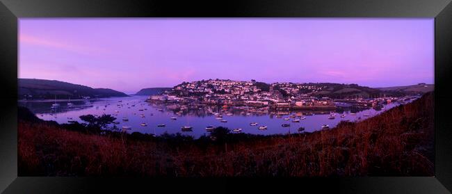 Salcombe Dawn. Framed Print by Maggie McCall