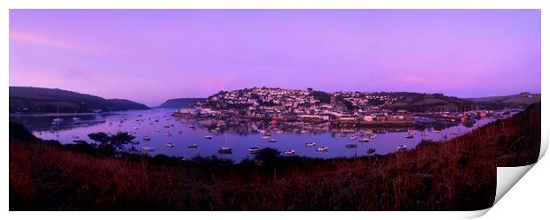 Salcombe Dawn. Print by Maggie McCall