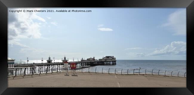 Blackpool North Pier Framed Print by Mark Chesters